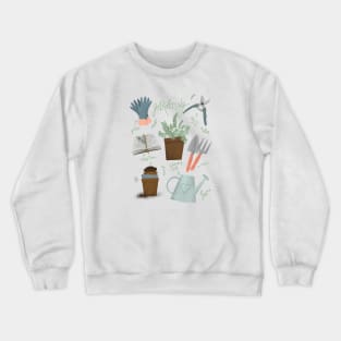 Gardening Lover Starter Pack Crewneck Sweatshirt